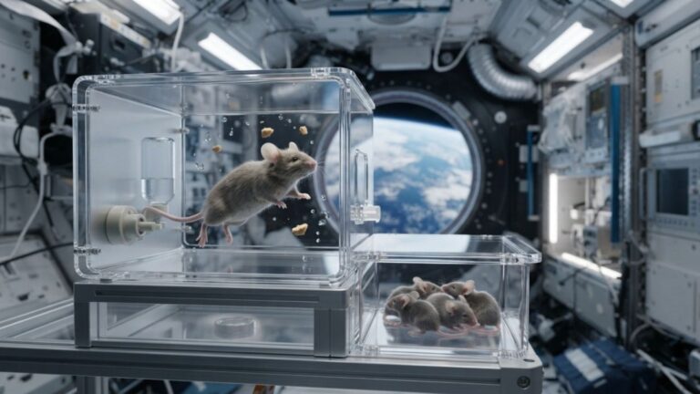 מחקר Mouse ISS חושף שינויים רבייתיים בצאצאים ונכדים של נקבות ששהו בחלל