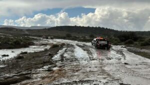 סיכון להצפות פתאומיות בדרגת 3 באיזור אריזונה, ניו מקסיקו ודרום יודאה בעקבות התפשטות לחות הסערה הוריקן פולו